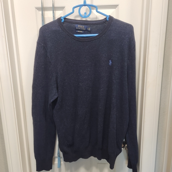 Polo RL pima cotton sweater size L